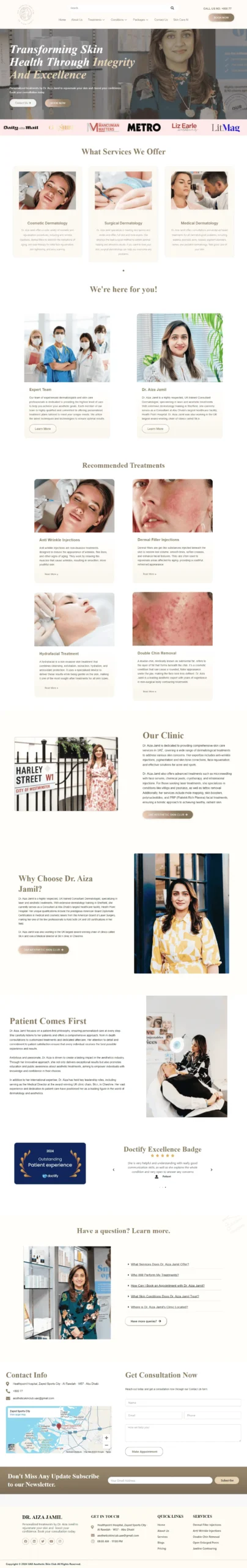 Best design for website